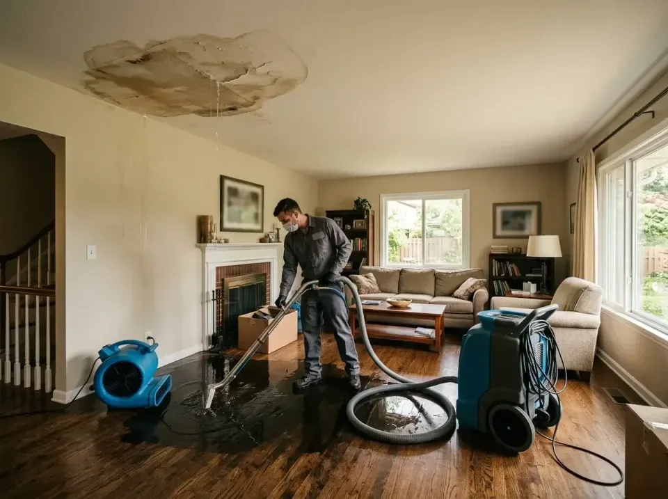attic-pipe-burst-ceiling-drip-008 — frequently asked questions, Water Damage Restoration & Carpet Care in Easton, PA